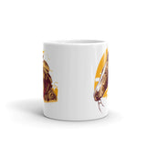 Cowboy White glossy mug