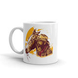 Cowboy White glossy mug