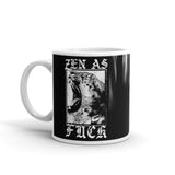 Zen as Fck White glossy mug