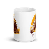 Cowboy White glossy mug