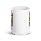 Zombie Ice Cream 1 White glossy mug