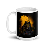 Halloween Night White glossy mug