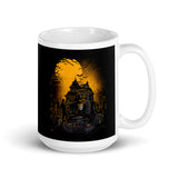 Halloween Night White glossy mug