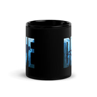 Dive Black Glossy Mug