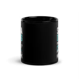 I'd Rather Be Scuba Diving Black Glossy Mug