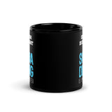 Scuba Diving in Importanter Black Glossy Mug