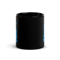 Dive (It Reduces Pressure) Black Glossy Mug