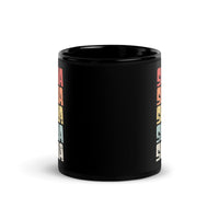 Scuba Black Glossy Mug