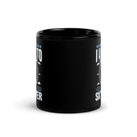 I Love to Get High (I'm a Skydiver) Black Glossy Mug