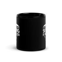 If At First You Don't Succeed, Skydiving Is Not For You Black Glossy Mug