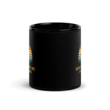 Don't Follow Me, I Do Stupid Things (Option 2) Black Glossy Mug