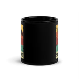 Skydive Black Glossy Mug