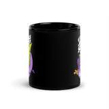 Sorry Santa! Black Glossy Mug