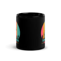 Think Outside (No Box Necessary) Black Glossy Mug