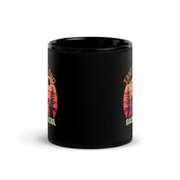 Take a Hike and Save Your Soul Black Glossy Mug