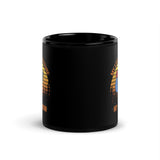 My Life My Adventure My Freedom Black Glossy Mug