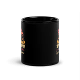 Hiking is My Passion Black Glossy Mug