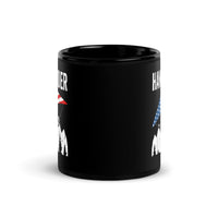 Hang Glider USA Black Glossy Mug