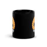 Salty Vibes Black Glossy Mug