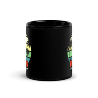 Feeling a Little Salty Black Glossy Mug