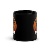 Sunshine on my Mind Black Glossy Mug