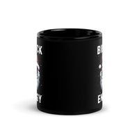 Big Nick Energy Black Glossy Mug