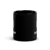 My Group Therapy Black Glossy Mug