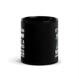 I'ts Not a Gun Black Glossy Mug