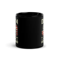 DD-214 Black Glossy Mug