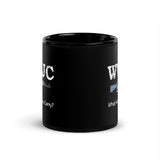 What Would Jesus Carry? Black Glossy Mug