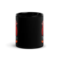 Halloween The Witch's Night Black Glossy Mug