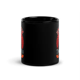 Halloween The Witch's Night Black Glossy Mug