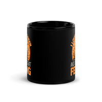 I Love Halloween Black Glossy Mug