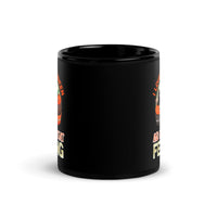 I Love Halloween Black Glossy Mug