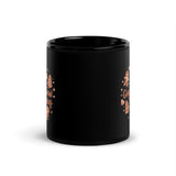 I Love Gingerbread Cookies Black Glossy Mug