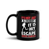 It's Not Just a Hobby (Scuba) Black Glossy Mug