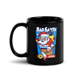 Bad Santa Black Glossy Mug