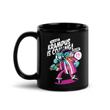 Krampus (The Child Whipper) Black Glossy Mug