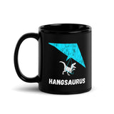 Hangsaurus Black Glossy Mug