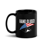 Hang Glider Black Glossy Mug