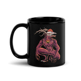 Horror Reindeer 2 Black Glossy Mug