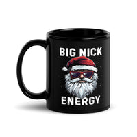 Big Nick Energy Black Glossy Mug