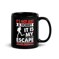 It's Not Just a Hobby (Scuba) Black Glossy Mug