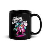 Krampus (The Child Whipper) Black Glossy Mug