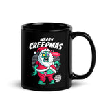 Merry Creepmas Black Glossy Mug