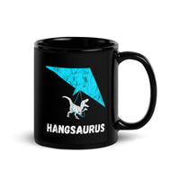 Hangsaurus Black Glossy Mug