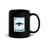 El Ala Delta Black Glossy Mug