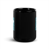 Dive Dive Dive Black Glossy Mug