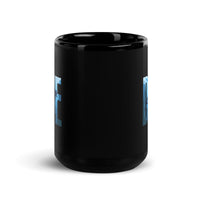 Dive Black Glossy Mug