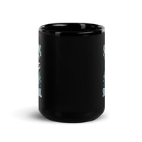 Post Apocalyptic Survival Skill Black Glossy Mug